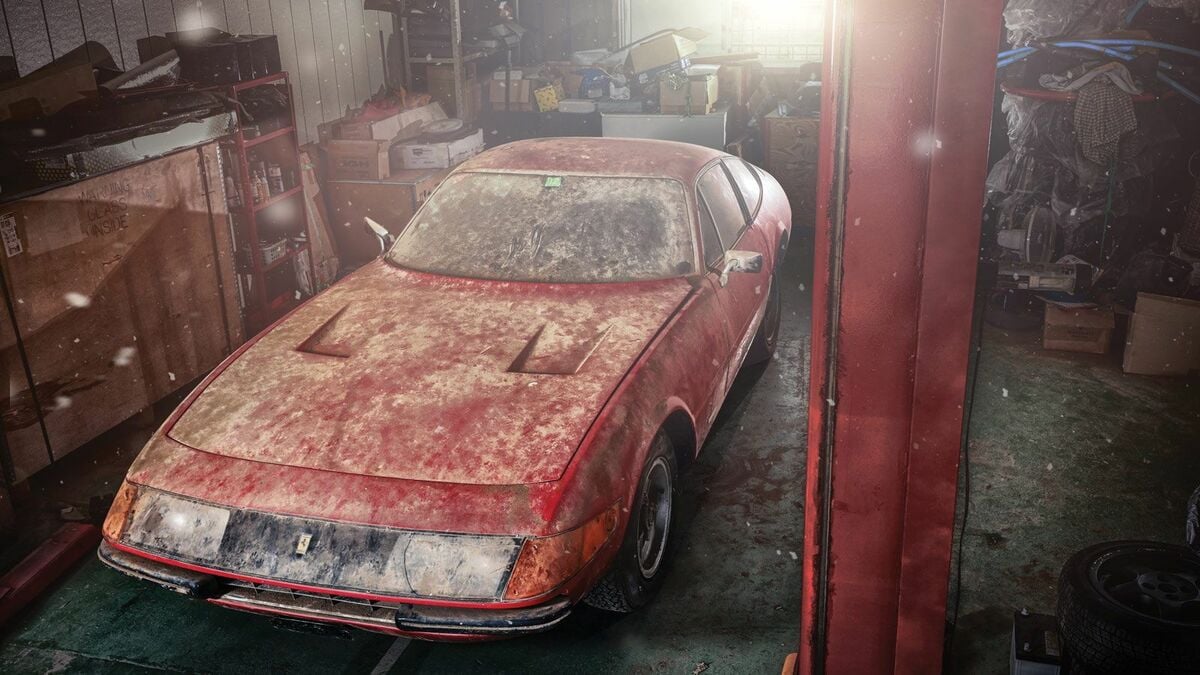 48年前のフェラーリが2.3億円で売れた理由 ホコリだらけのスーパーカー