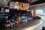充実した品揃えを誇るユーロスターの売店