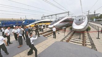 中国｢最高時速450キロ｣高速鉄道車両をお披露目