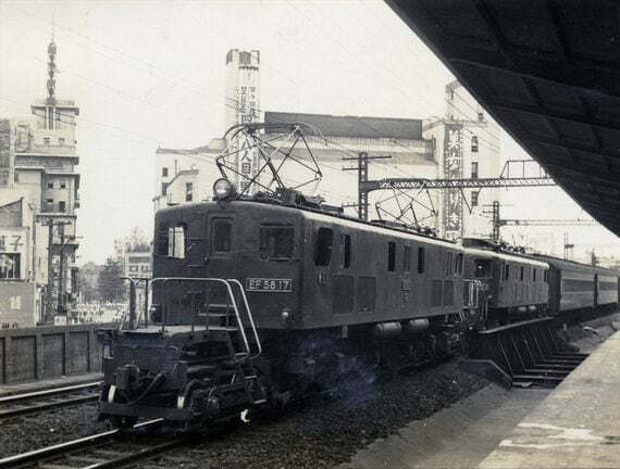 EF58 デッキ付き 有楽町