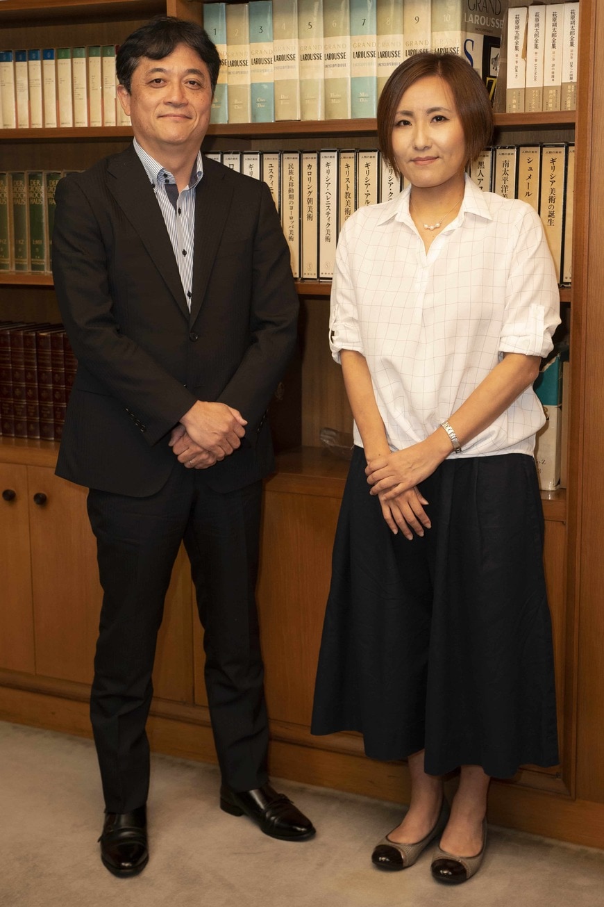 大島氏（左）と橋本氏（右、写真：輸送経済新聞社提供）