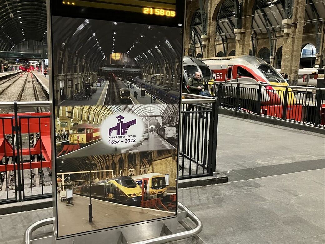 kings cross station 170th anniversary