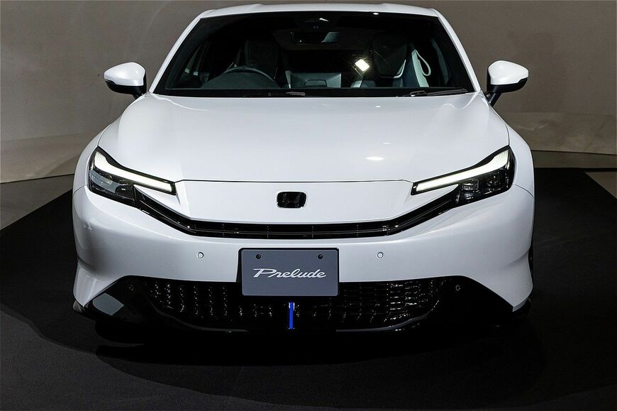 ホンダの新型「プレリュード」（写真：三木 宏章）
