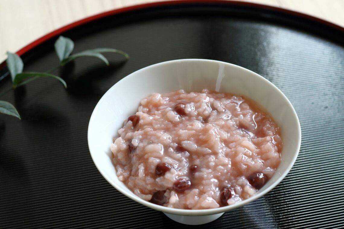 小豆粥（写真：Mayu78／PIXTA）