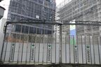 交野線の高架下付近から見た第3工区