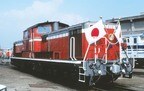 お召し列車牽引仕様のDD51 820号機