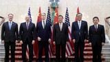 米中両国は6月、先端技術や重要鉱物に関する輸出管理緩和の枠組みに合意した。写真はロンドンでの集中協議に参加した米中代表団（中国中央人民政府のウェブサイトより）