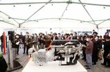 クオンGW 6×4新型トラクターの詳細と発表会の様子（筆者撮影）