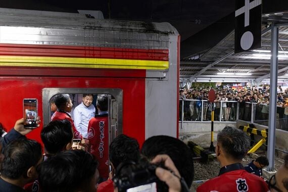 ジャカルタ 元東急8500 引退最終日