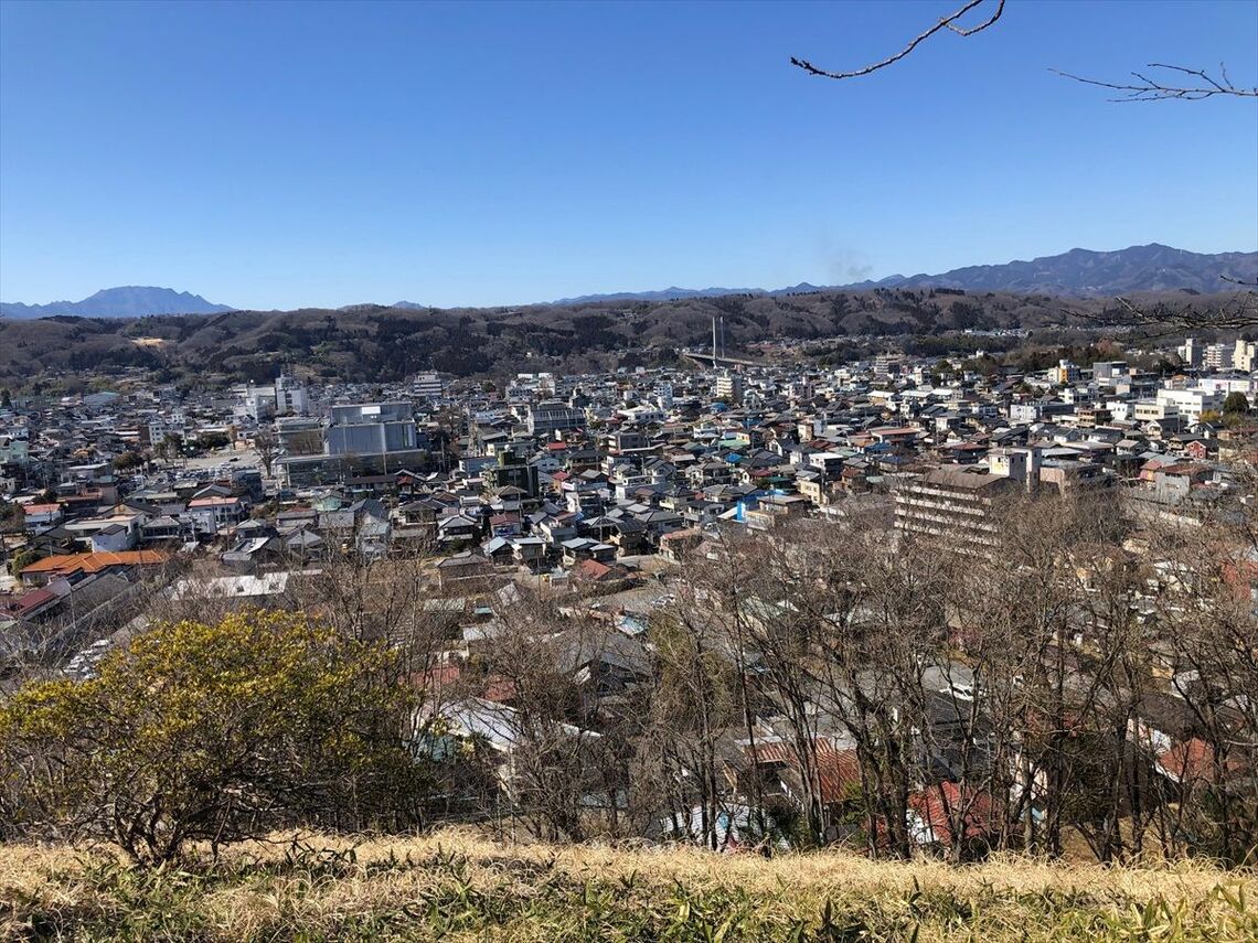 今回、取材で訪れた秩父市の街並み（筆者撮影）