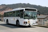 山田町のスクールバス（筆者撮影）
