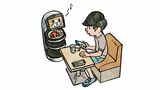 意外かもしれませんが、シニア世代もロボットに対して肯定的で、世代間の違いを調査したデータでは、シニアの抵抗感が全世代のなかで最も低い値を示しています（写真：和田正之／PIXTA）