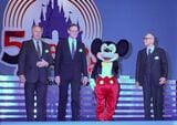 ディズニー５周年記念式典のようす（写真：1988年4月15日、吉野純治撮影）