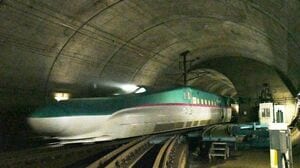 【超レア】青函トンネル　海底駅専用　サボ JR北海道、営業終了直前の青函トンネル竜飛海底駅を見学できる