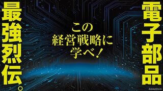 電子部品 最強烈伝。 この経営戦略に学ベ！