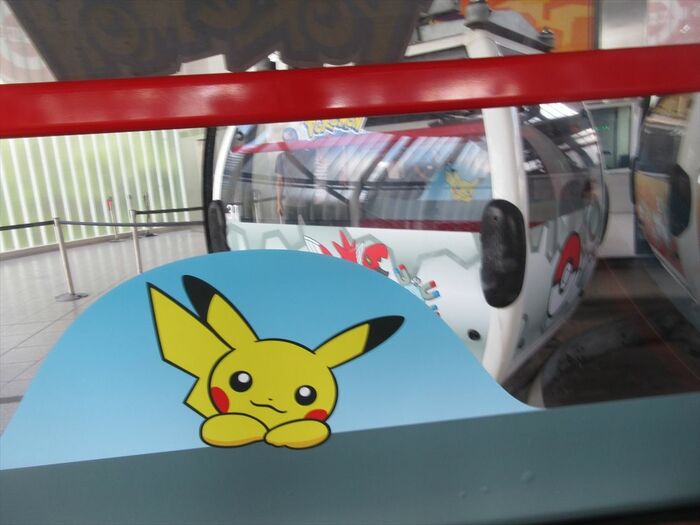 ゴンドラ内にも装飾が施された