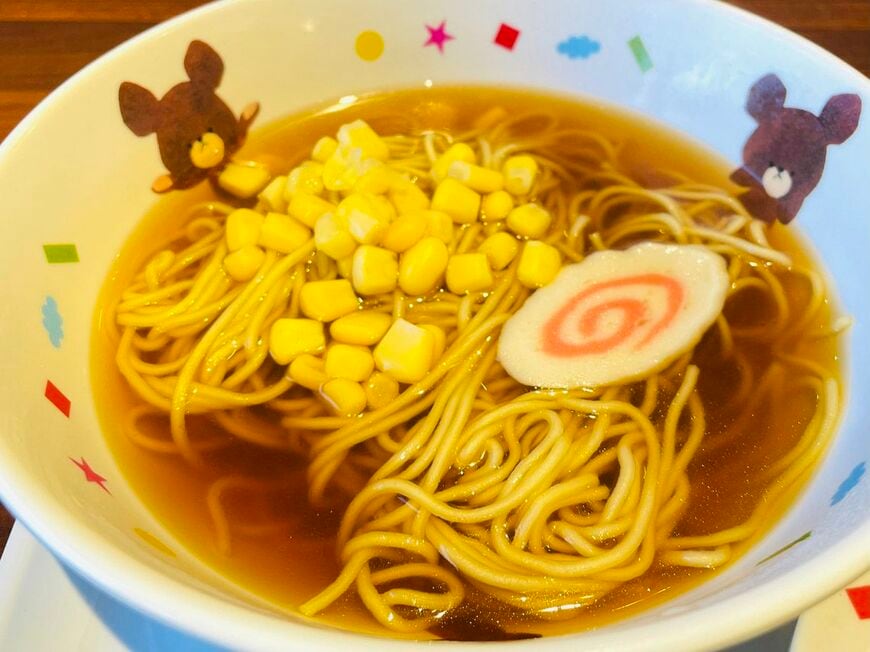 醤油ベースの優しい味のラーメン