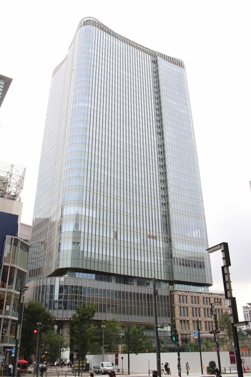 新たなランドマークとなった「東京ミッドタウン日比谷」（筆者撮影）