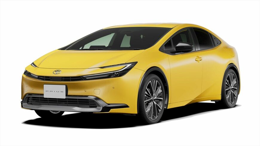 2023年1月に販売開始となった5代目プリウス（写真：トヨタ自動車）