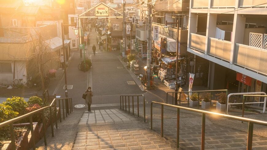 夕やけだんだん 谷中銀座