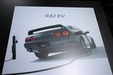 東京オートサロン2025で披露された日産のコンセプトモデル「R32EV」（筆者撮影）