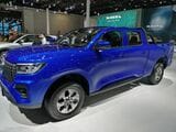 長城汽車のピックアップトラック「POER Sahar」（筆者撮影）