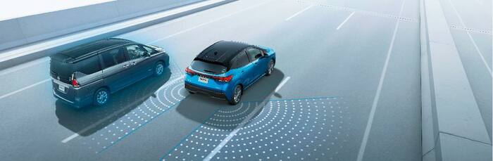 日産「新型ノート」の安全装備（写真：日産自動車）