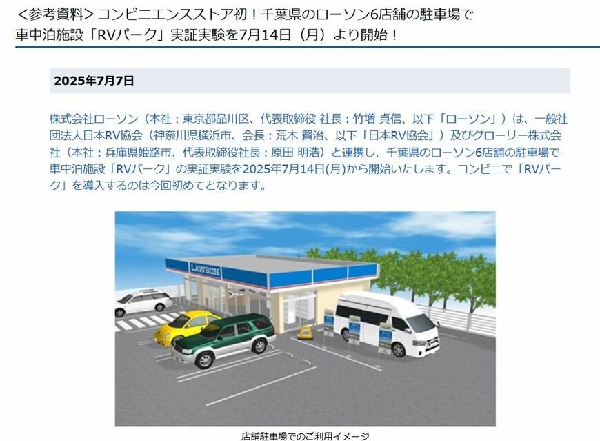 ローソン RVパーク