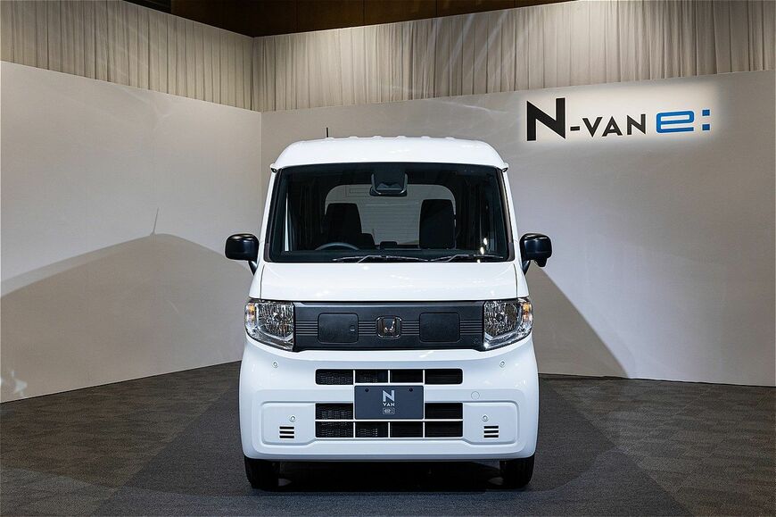 ホンダ新型軽商用EV「N-VAN e:」のディテール（写真：三木宏章）