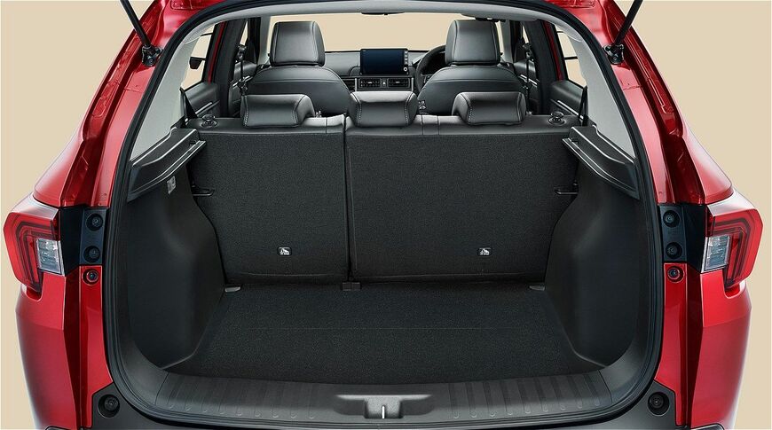ホンダ「WR-V」のディテール（写真：本田技研工業）