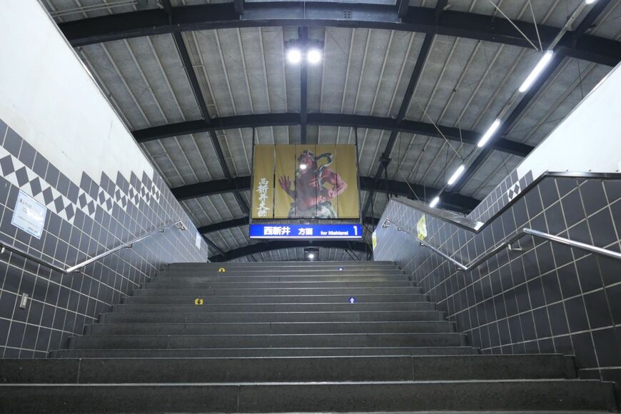 大師前駅2階
