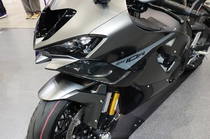 2026年8月1日に新発売するカワサキ「ニンジャZX-10R」（写真：筆者撮影）