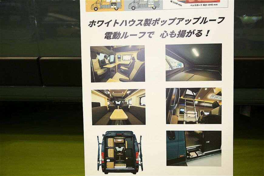 ホワイトハウスキャンパー「トリノ」（筆者撮影）