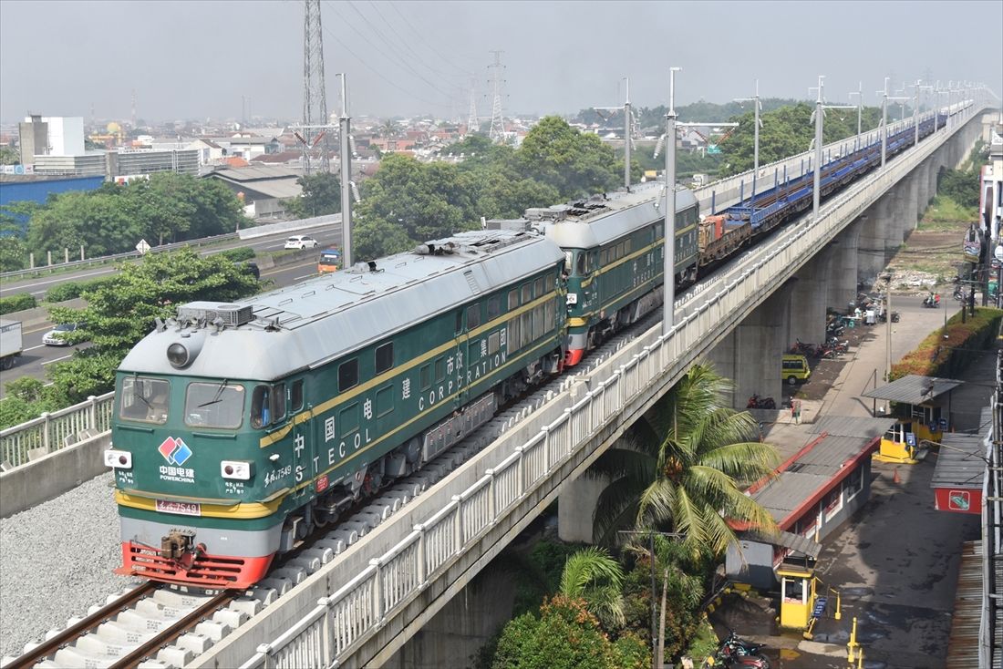 インドネシア高速鉄道 東風4B