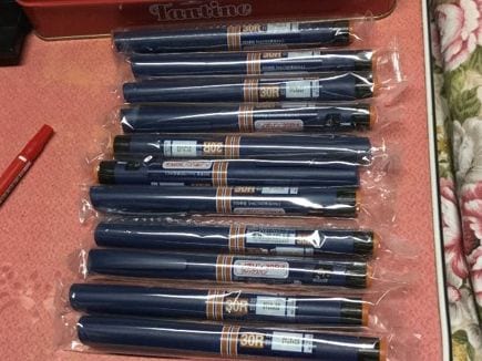 冷蔵庫に保管されていた糖尿病の治療薬インスリン（写真：小黒さん提供）