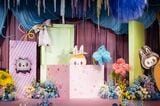 人気キャラクター「ラブブ」が飾られている