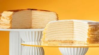 味も見た目も段違い､進化系ミルクレープの正体