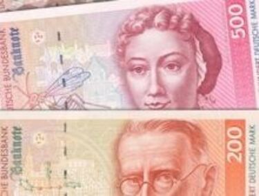 ドイツ 100マルク 1兆マルク 1920年 ハイパー インフレ