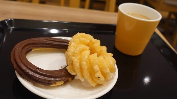 ミスタードーナツ チョコチュロス フレンチクルーラー