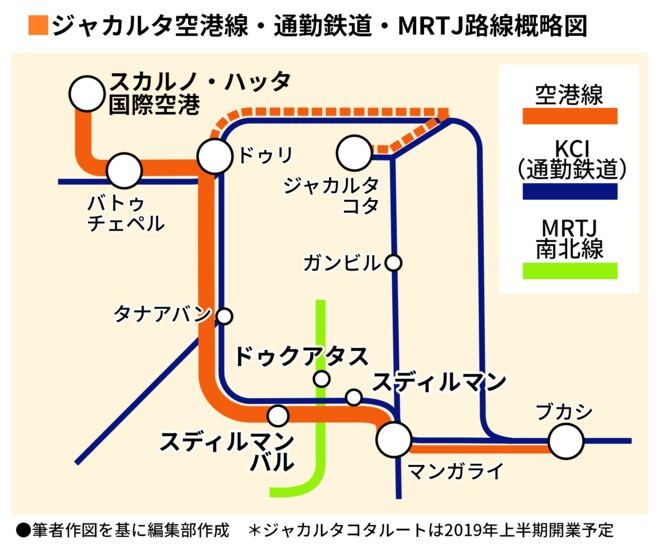 閑古鳥 ジャカルタ空港線 地下鉄開業で挽回 海外 東洋経済オンライン 社会をよくする経済ニュース