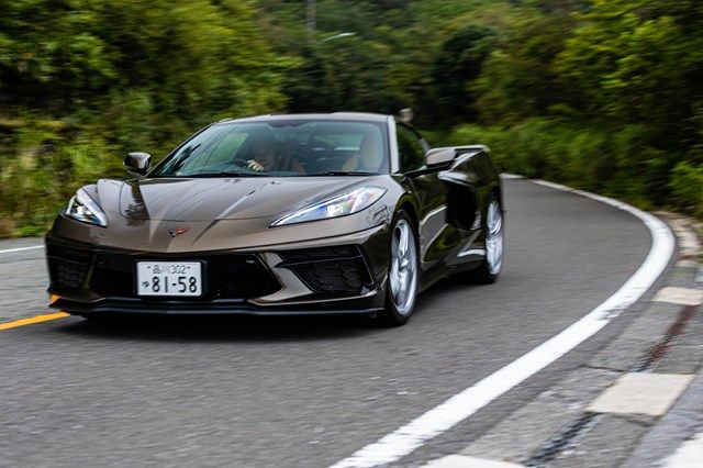 シボレー・新型コルベット（東洋経済オンライン編集部撮影）