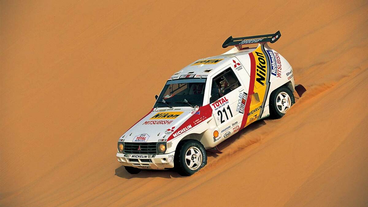 三菱｢パジェロ｣パリダカで名実ともに看板車へ モータースポーツから