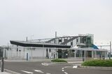 JR常磐線の新地駅（筆者撮影）