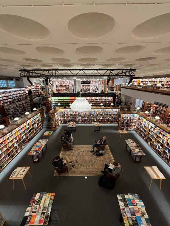 Blackwell's Bookshopの地下フロア