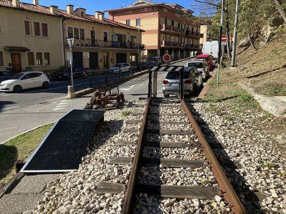 リミニ・サンマリノ鉄道 廃線跡