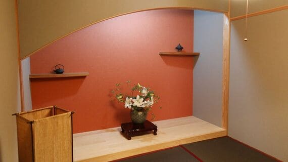 建物内にある宿泊施設部分