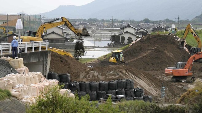 真備町浸水､50年間棚上げされた｢改修計画｣