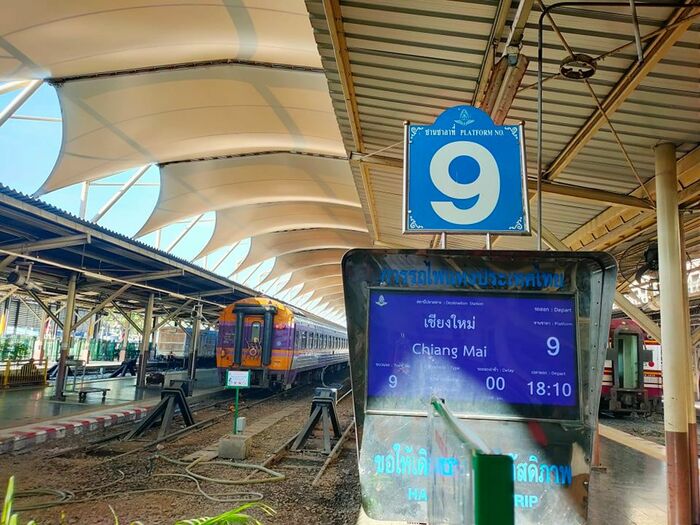 1月中旬現在、長距離列車もフアランポーン発となっている