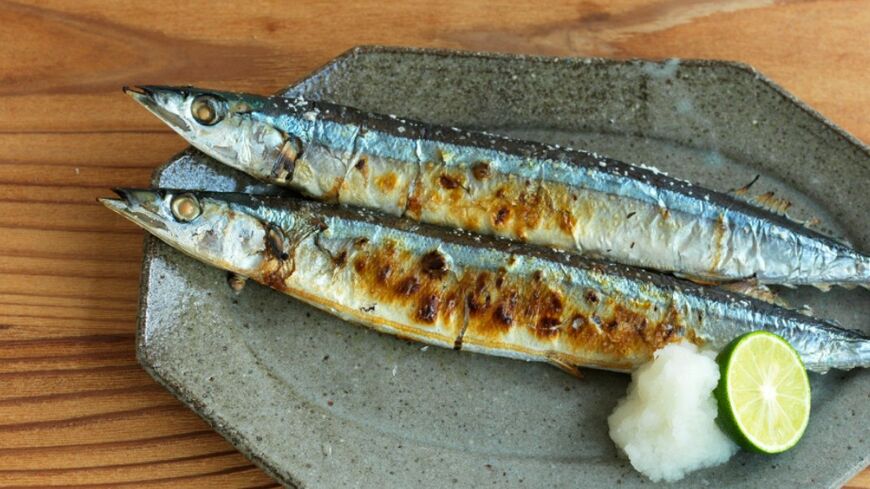 秋といえばさんま……！ 塩焼きにはぜひ大根おろしを添えて（写真：吉澤健太）この記事の画像を見る(◯枚)