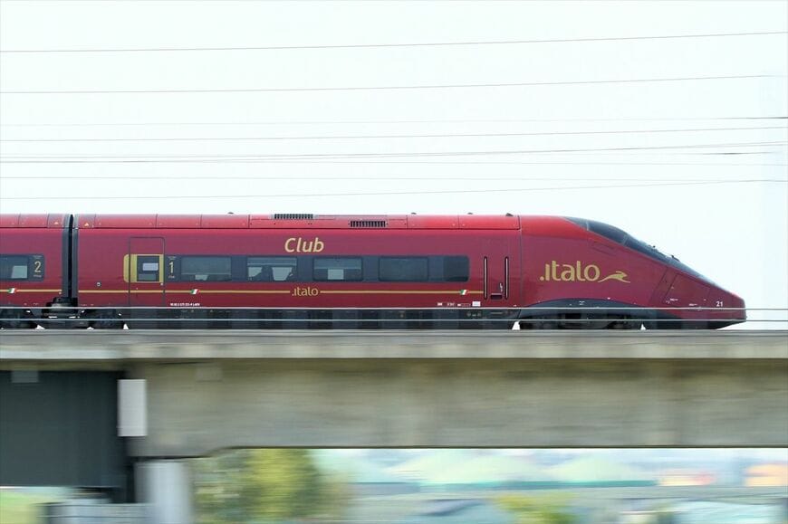 イタリア国内鉄道活性化の起爆剤となった「イタロ」（撮影：橋爪智之）